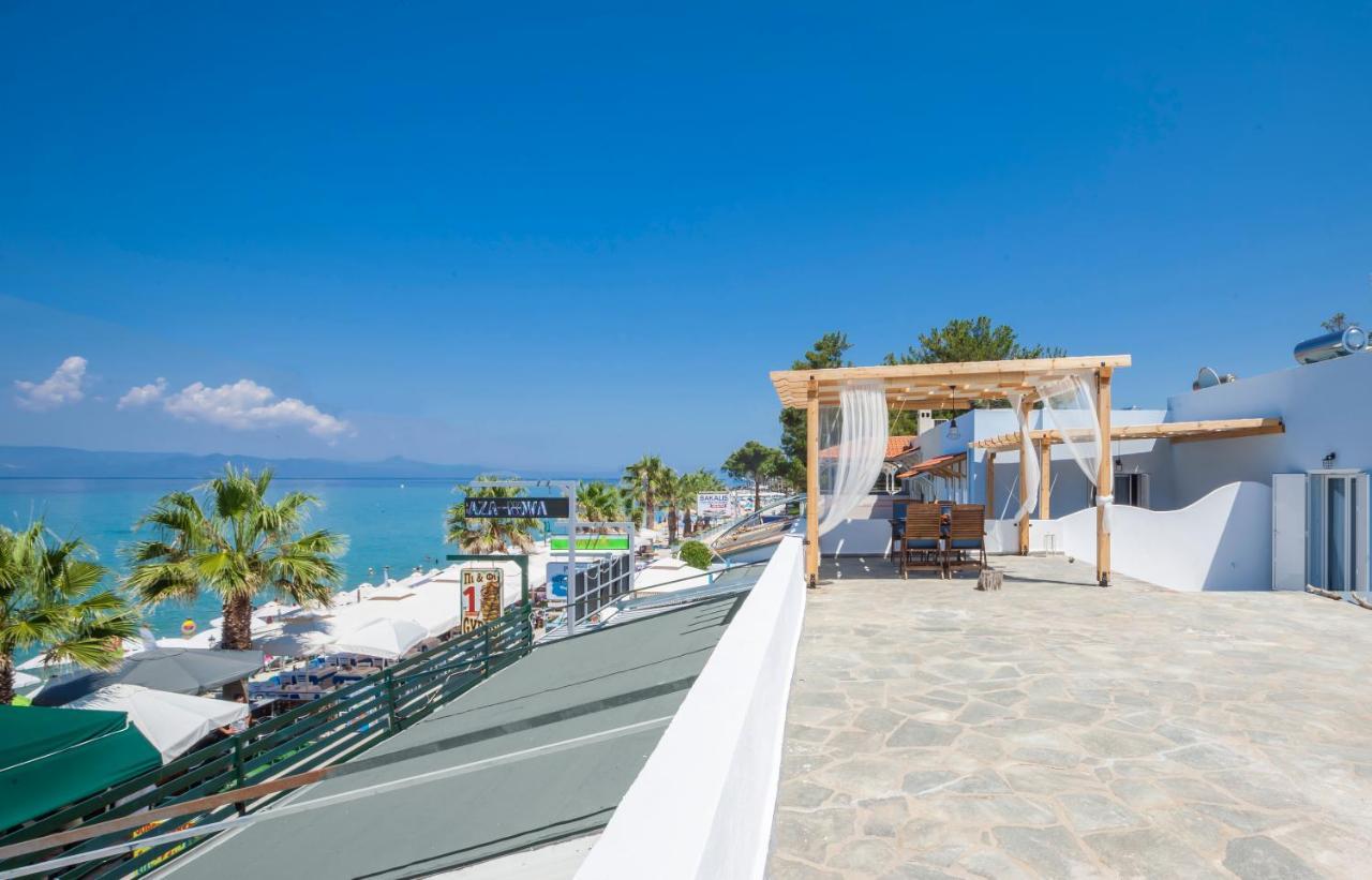 Nautilus Sea View Suite 4 Pefkochori Luaran gambar